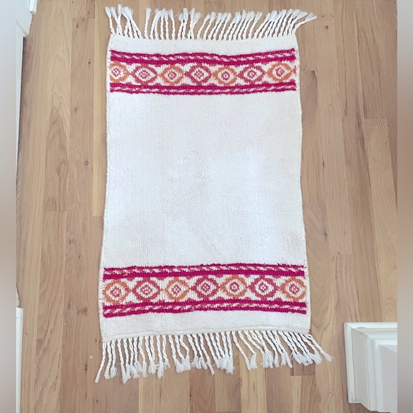 Dena Home Cotton Bath Math Rug 20” x36” - Picture 1 of 8